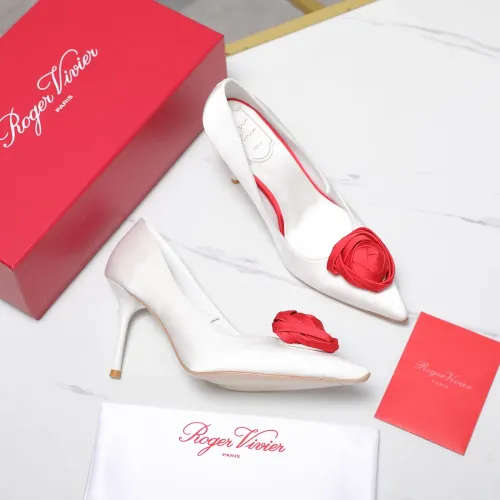 Cheap Roger Vivier High-Heeled Shoes For Women #1418109 Replica Wholesale [$115.00 USD] [ITEM#1418109] on Replica Roger Vivier High-Heeled Shoes