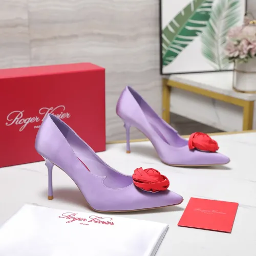 Cheap Roger Vivier High-Heeled Shoes For Women #1418112 Replica Wholesale [$115.00 USD] [ITEM#1418112] on Replica Roger Vivier High-Heeled Shoes