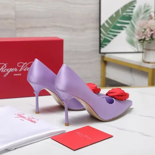 Cheap Roger Vivier High-Heeled Shoes For Women #1418112 Replica Wholesale [$115.00 USD] [ITEM#1418112] on Replica Roger Vivier High-Heeled Shoes