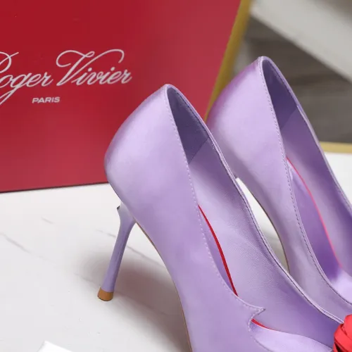Cheap Roger Vivier High-Heeled Shoes For Women #1418112 Replica Wholesale [$115.00 USD] [ITEM#1418112] on Replica Roger Vivier High-Heeled Shoes
