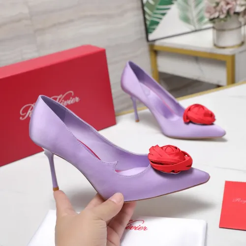 Cheap Roger Vivier High-Heeled Shoes For Women #1418112 Replica Wholesale [$115.00 USD] [ITEM#1418112] on Replica Roger Vivier High-Heeled Shoes