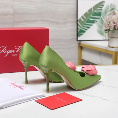 Cheap Roger Vivier High-Heeled Shoes For Women #1418113 Replica Wholesale [$115.00 USD] [ITEM#1418113] on Replica Roger Vivier High-Heeled Shoes