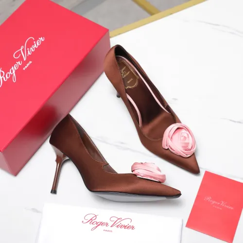 Cheap Roger Vivier High-Heeled Shoes For Women #1418114 Replica Wholesale [$115.00 USD] [ITEM#1418114] on Replica Roger Vivier High-Heeled Shoes