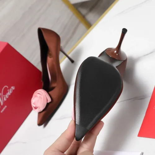 Cheap Roger Vivier High-Heeled Shoes For Women #1418114 Replica Wholesale [$115.00 USD] [ITEM#1418114] on Replica Roger Vivier High-Heeled Shoes