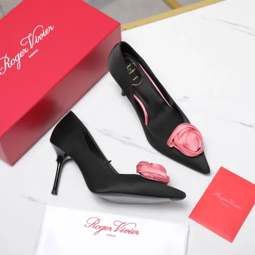 Cheap Roger Vivier High-Heeled Shoes For Women #1418115 Replica Wholesale [$115.00 USD] [ITEM#1418115] on Replica Roger Vivier High-Heeled Shoes