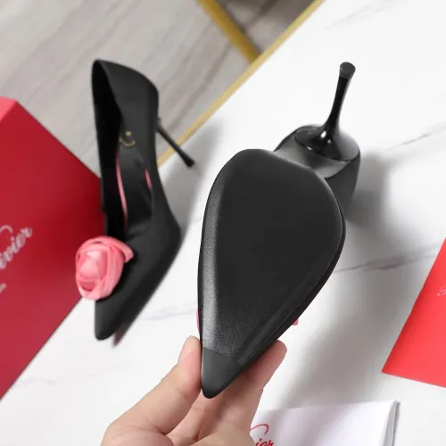 Cheap Roger Vivier High-Heeled Shoes For Women #1418115 Replica Wholesale [$115.00 USD] [ITEM#1418115] on Replica Roger Vivier High-Heeled Shoes