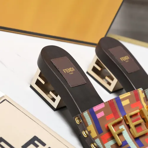 Cheap Fendi Slippers For Women #1418124 Replica Wholesale [$155.00 USD] [ITEM#1418124] on Replica Fendi Slippers