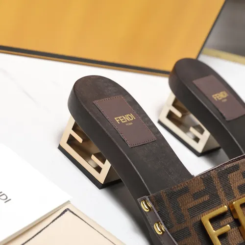 Cheap Fendi Slippers For Women #1418125 Replica Wholesale [$155.00 USD] [ITEM#1418125] on Replica Fendi Slippers