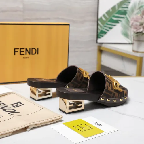 Cheap Fendi Slippers For Women #1418125 Replica Wholesale [$155.00 USD] [ITEM#1418125] on Replica Fendi Slippers