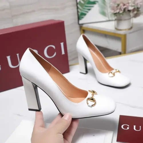 Cheap Gucci High-Heeled Shoes For Women #1418147 Replica Wholesale [$112.00 USD] [ITEM#1418147] on Replica Gucci High-Heeled Shoes
