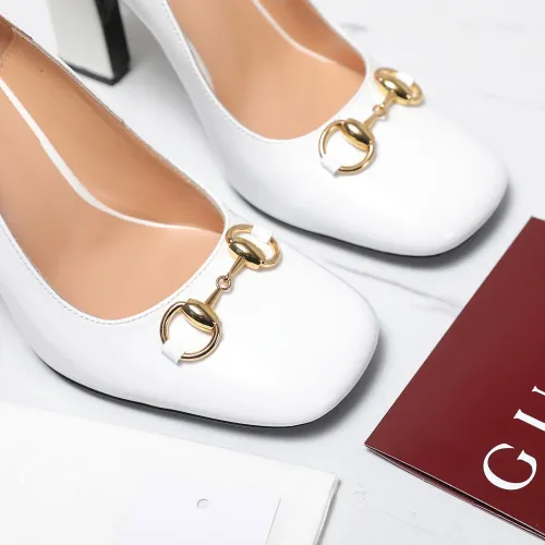 Cheap Gucci High-Heeled Shoes For Women #1418147 Replica Wholesale [$112.00 USD] [ITEM#1418147] on Replica Gucci High-Heeled Shoes