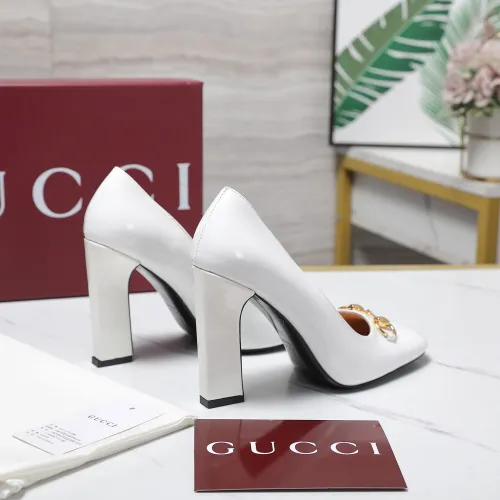 Cheap Gucci High-Heeled Shoes For Women #1418147 Replica Wholesale [$112.00 USD] [ITEM#1418147] on Replica Gucci High-Heeled Shoes