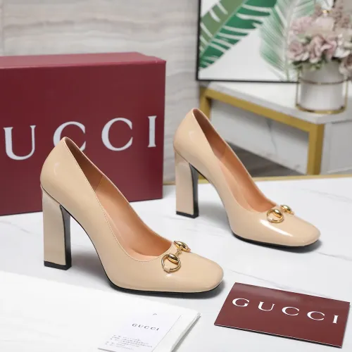 Cheap Gucci High-Heeled Shoes For Women #1418148 Replica Wholesale [$112.00 USD] [ITEM#1418148] on Replica Gucci High-Heeled Shoes