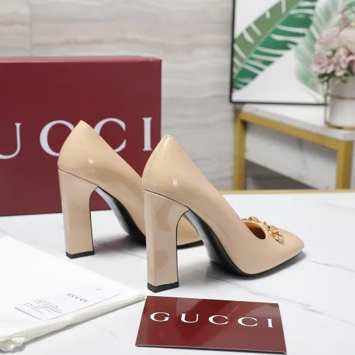 Cheap Gucci High-Heeled Shoes For Women #1418148 Replica Wholesale [$112.00 USD] [ITEM#1418148] on Replica Gucci High-Heeled Shoes