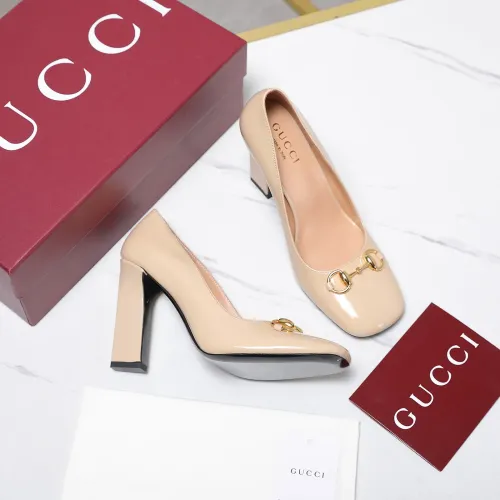 Cheap Gucci High-Heeled Shoes For Women #1418148 Replica Wholesale [$112.00 USD] [ITEM#1418148] on Replica Gucci High-Heeled Shoes