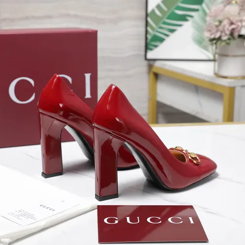 Cheap Gucci High-Heeled Shoes For Women #1418149 Replica Wholesale [$112.00 USD] [ITEM#1418149] on Replica Gucci High-Heeled Shoes