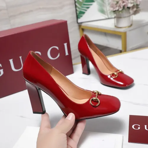 Cheap Gucci High-Heeled Shoes For Women #1418149 Replica Wholesale [$112.00 USD] [ITEM#1418149] on Replica Gucci High-Heeled Shoes