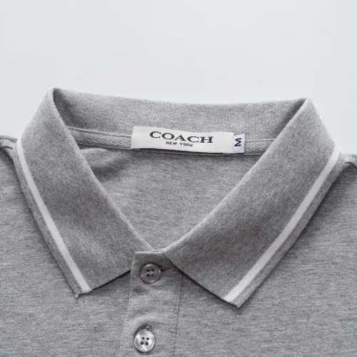 Cheap Coach T-Shirts Short Sleeved For Men #1418177 Replica Wholesale [$25.00 USD] [ITEM#1418177] on Replica Coach T-Shirts