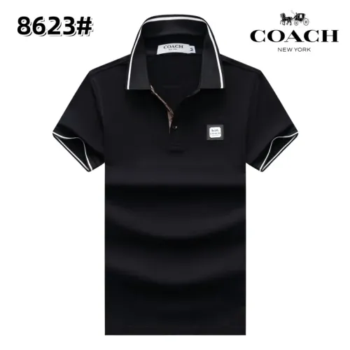Cheap Coach T-Shirts Short Sleeved For Men #1418178 Replica Wholesale [$25.00 USD] [ITEM#1418178] on Replica Coach T-Shirts