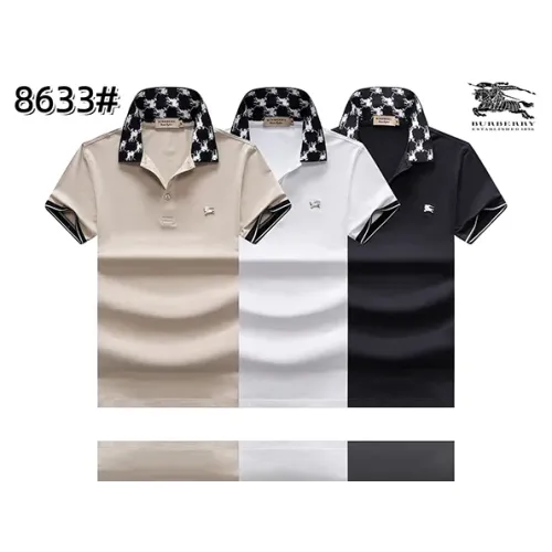 Cheap Burberry T-Shirts Short Sleeved For Men #1418195 Replica Wholesale [$25.00 USD] [ITEM#1418195] on Replica Burberry T-Shirts