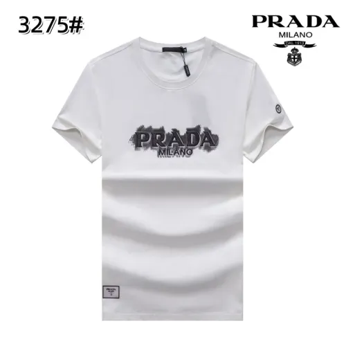 Prada T-Shirts Short Sleeved For Men #1418256