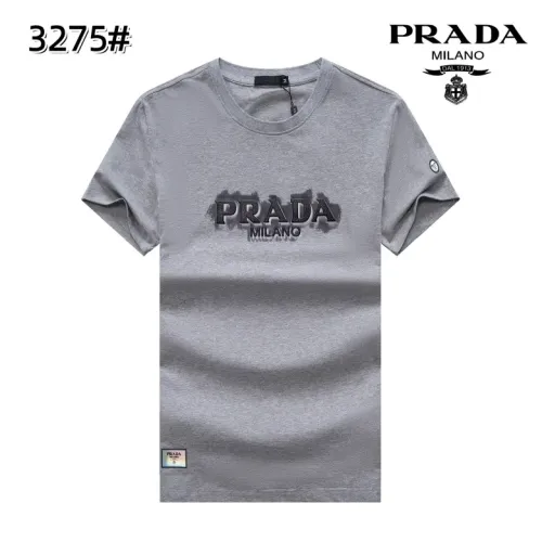 Prada T-Shirts Short Sleeved For Men #1418257