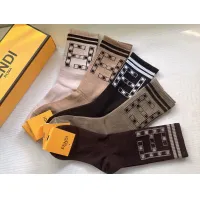 Cheap Fendi Socks #1407349 Replica Wholesale [$29.00 USD] [ITEM#1407349] on Replica Fendi Socks