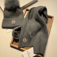 Cheap Moncler Hat and Scarf Set #1407437 Replica Wholesale [$60.00 USD] [ITEM#1407437] on Replica Moncler Hat and Scarf and Glove Set