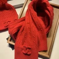 Cheap Chanel Hat and Scarf Set #1407444 Replica Wholesale [$68.00 USD] [ITEM#1407444] on Replica Chanel Hat and Scarf and Glove Set