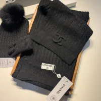 Cheap Chanel Hat and Scarf Set #1407452 Replica Wholesale [$68.00 USD] [ITEM#1407452] on Replica Chanel Hat and Scarf and Glove Set