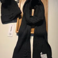 Cheap Chanel Hat and Scarf Set #1407452 Replica Wholesale [$68.00 USD] [ITEM#1407452] on Replica Chanel Hat and Scarf and Glove Set