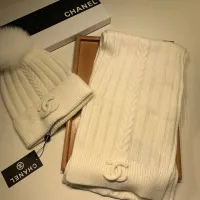 Cheap Chanel Hat and Scarf Set #1407453 Replica Wholesale [$64.00 USD] [ITEM#1407453] on Replica Chanel Hat and Scarf and Glove Set