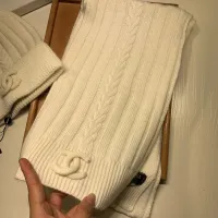 Cheap Chanel Hat and Scarf Set #1407453 Replica Wholesale [$64.00 USD] [ITEM#1407453] on Replica Chanel Hat and Scarf and Glove Set