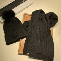 Cheap Chanel Hat and Scarf Set #1407461 Replica Wholesale [$64.00 USD] [ITEM#1407461] on Replica Chanel Hat and Scarf and Glove Set