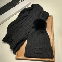 Cheap Chanel Hat and Scarf Set #1407461 Replica Wholesale [$64.00 USD] [ITEM#1407461] on Replica Chanel Hat and Scarf and Glove Set