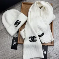 Cheap Chanel Hat and Scarf Set #1407468 Replica Wholesale [$52.00 USD] [ITEM#1407468] on Replica Chanel Hat and Scarf and Glove Set