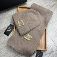 Cheap Chanel Hat and Scarf Set #1407469 Replica Wholesale [$52.00 USD] [ITEM#1407469] on Replica Chanel Hat and Scarf and Glove Set