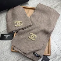 Cheap Chanel Hat and Scarf Set #1407469 Replica Wholesale [$52.00 USD] [ITEM#1407469] on Replica Chanel Hat and Scarf and Glove Set