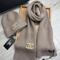 Cheap Chanel Hat and Scarf Set #1407469 Replica Wholesale [$52.00 USD] [ITEM#1407469] on Replica Chanel Hat and Scarf and Glove Set