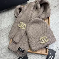Cheap Chanel Hat and Scarf Set #1407469 Replica Wholesale [$52.00 USD] [ITEM#1407469] on Replica Chanel Hat and Scarf and Glove Set