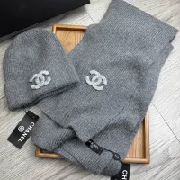 Cheap Chanel Hat and Scarf Set #1407470 Replica Wholesale [$52.00 USD] [ITEM#1407470] on Replica Chanel Hat and Scarf and Glove Set