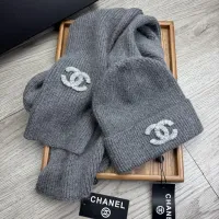 Cheap Chanel Hat and Scarf Set #1407470 Replica Wholesale [$52.00 USD] [ITEM#1407470] on Replica Chanel Hat and Scarf and Glove Set