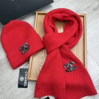 Cheap Chanel Hat and Scarf Set #1407471 Replica Wholesale [$52.00 USD] [ITEM#1407471] on Replica Chanel Hat and Scarf and Glove Set