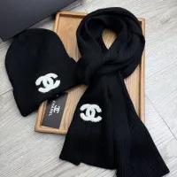 Cheap Chanel Hat and Scarf Set #1407474 Replica Wholesale [$52.00 USD] [ITEM#1407474] on Replica Chanel Hat and Scarf and Glove Set