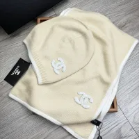 Cheap Chanel Hat and Scarf Set #1407477 Replica Wholesale [$52.00 USD] [ITEM#1407477] on Replica Chanel Hat and Scarf and Glove Set