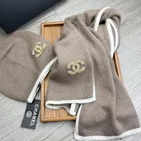 Cheap Chanel Hat and Scarf Set #1407479 Replica Wholesale [$52.00 USD] [ITEM#1407479] on Replica Chanel Hat and Scarf and Glove Set