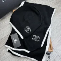 Cheap Chanel Hat and Scarf Set #1407484 Replica Wholesale [$52.00 USD] [ITEM#1407484] on Replica Chanel Hat and Scarf and Glove Set