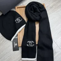 Cheap Chanel Hat and Scarf Set #1407484 Replica Wholesale [$52.00 USD] [ITEM#1407484] on Replica Chanel Hat and Scarf and Glove Set