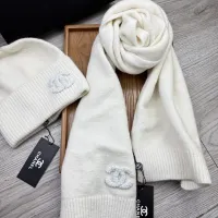 Cheap Chanel Hat and Scarf Set #1407486 Replica Wholesale [$52.00 USD] [ITEM#1407486] on Replica Chanel Hat and Scarf and Glove Set