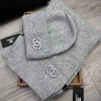 Cheap Chanel Hat and Scarf Set #1407487 Replica Wholesale [$52.00 USD] [ITEM#1407487] on Replica Chanel Hat and Scarf and Glove Set